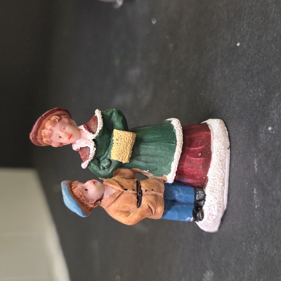 Vintage Holiday Schoolhouse For Christmas Village - Picture 9 of 10